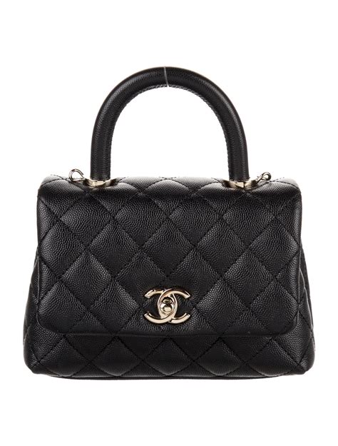 coco chanel black purse|coco chanel purses outlet.